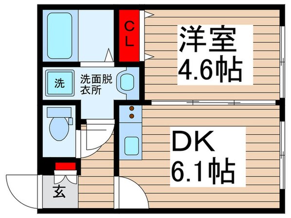 Ｃｉｅｌ　Ｎｉｓｈｉｈａｒａの物件間取画像